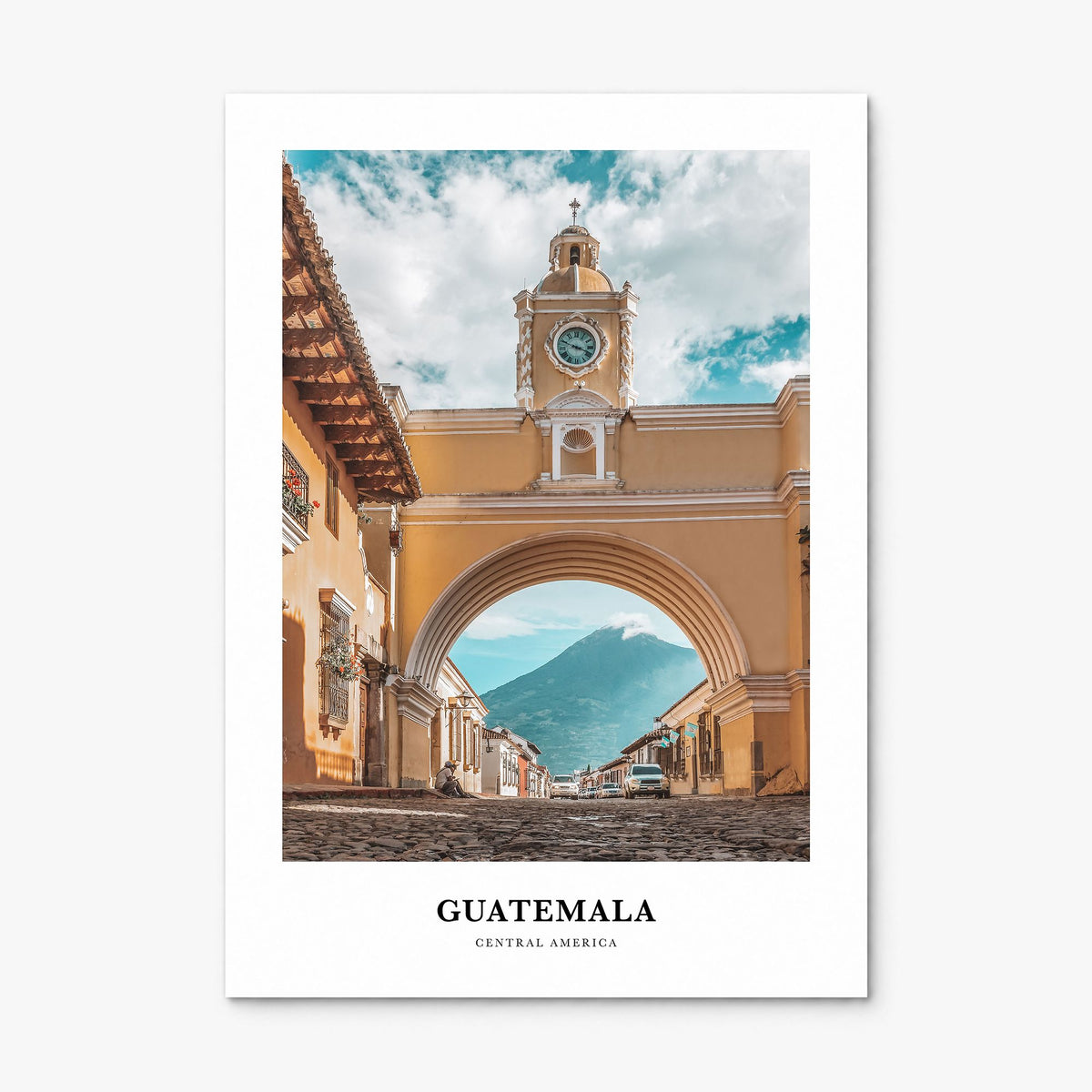Guatemala Classic Poster, print only (unframed)