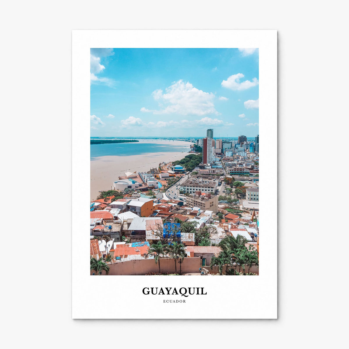 Guayaquil Classic Poster, print only (unframed)