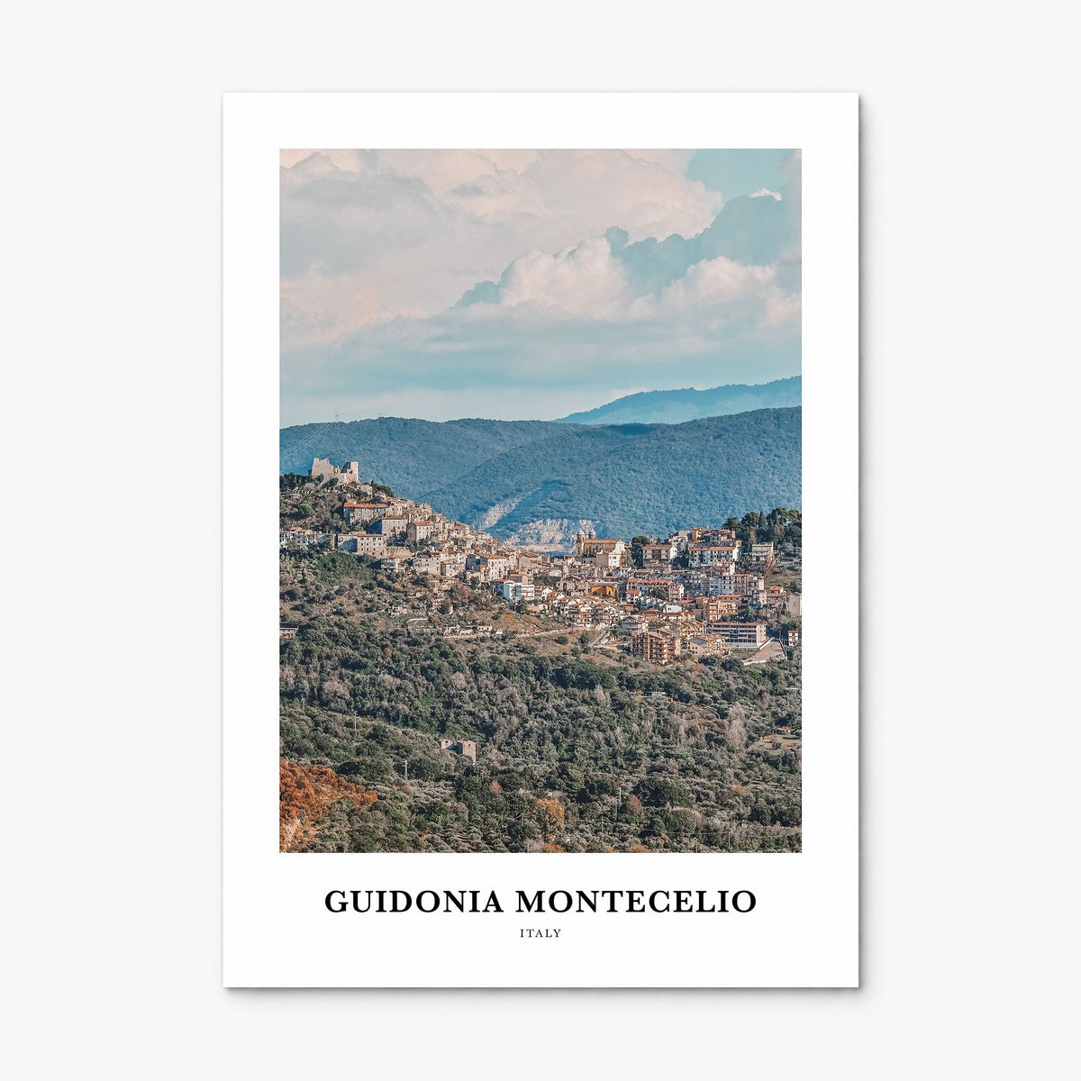 Guidonia Montecelio Classic Poster, print only (unframed)