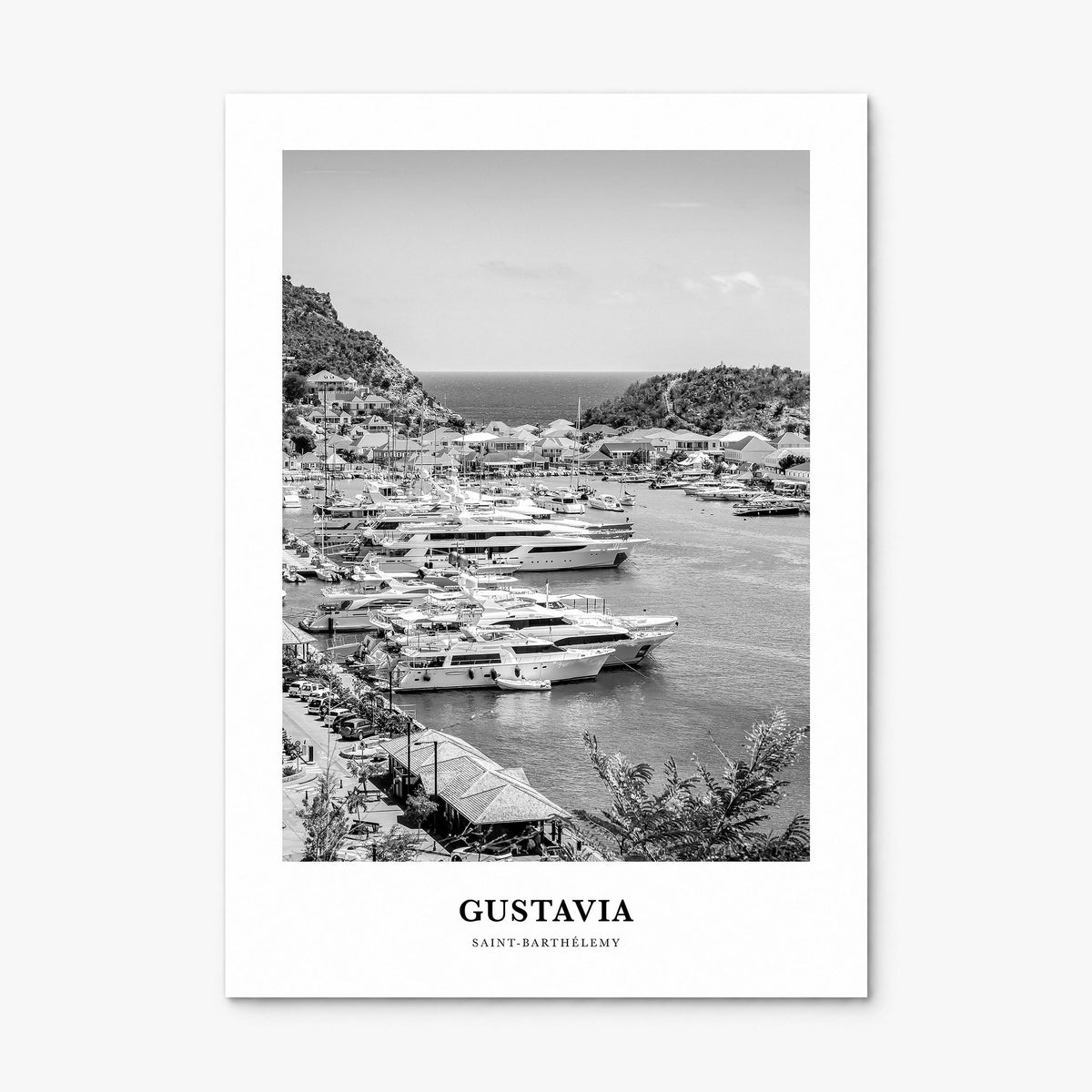 Gustavia Classic Poster, print only (unframed)