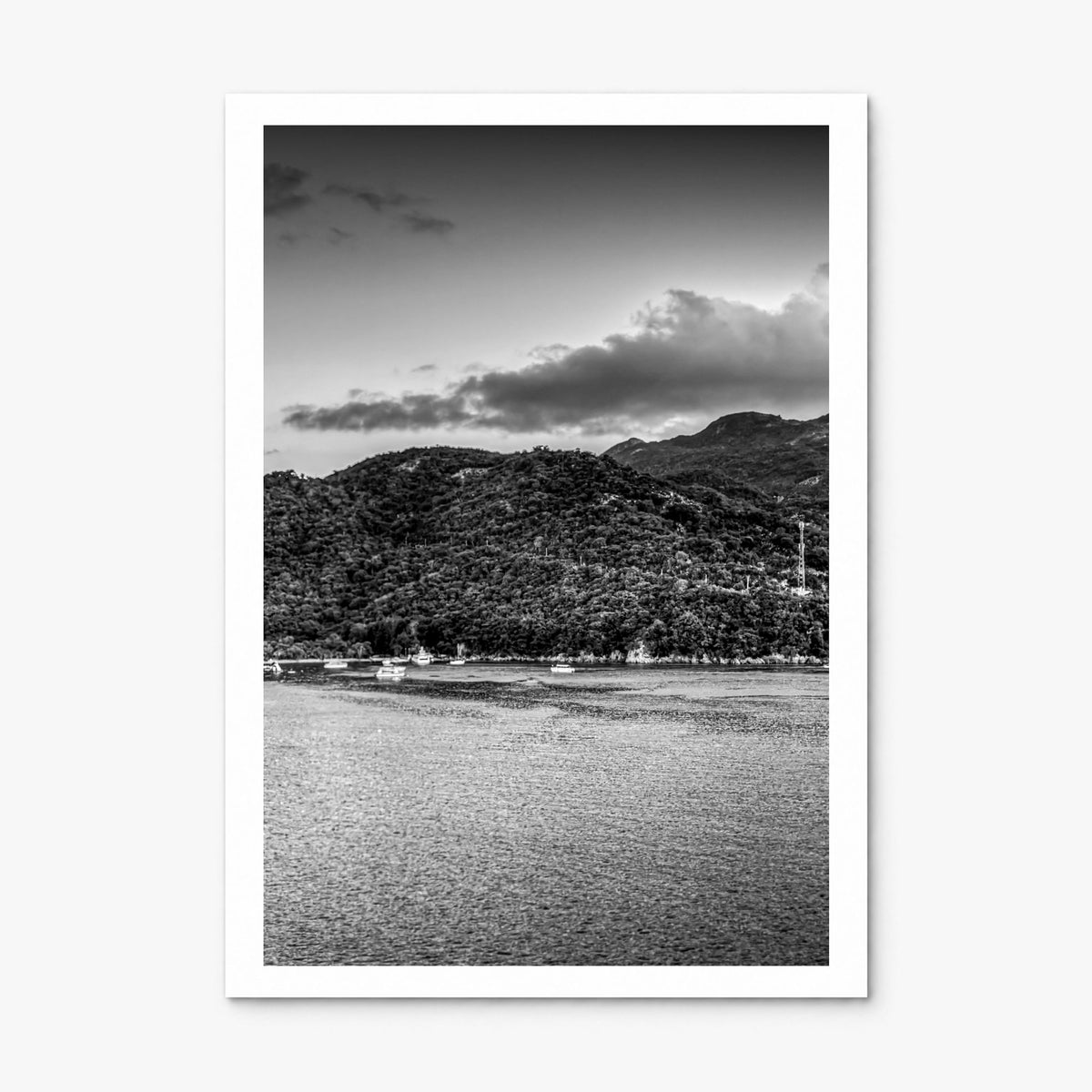 Haiti Photo Poster, print only (unframed), white border