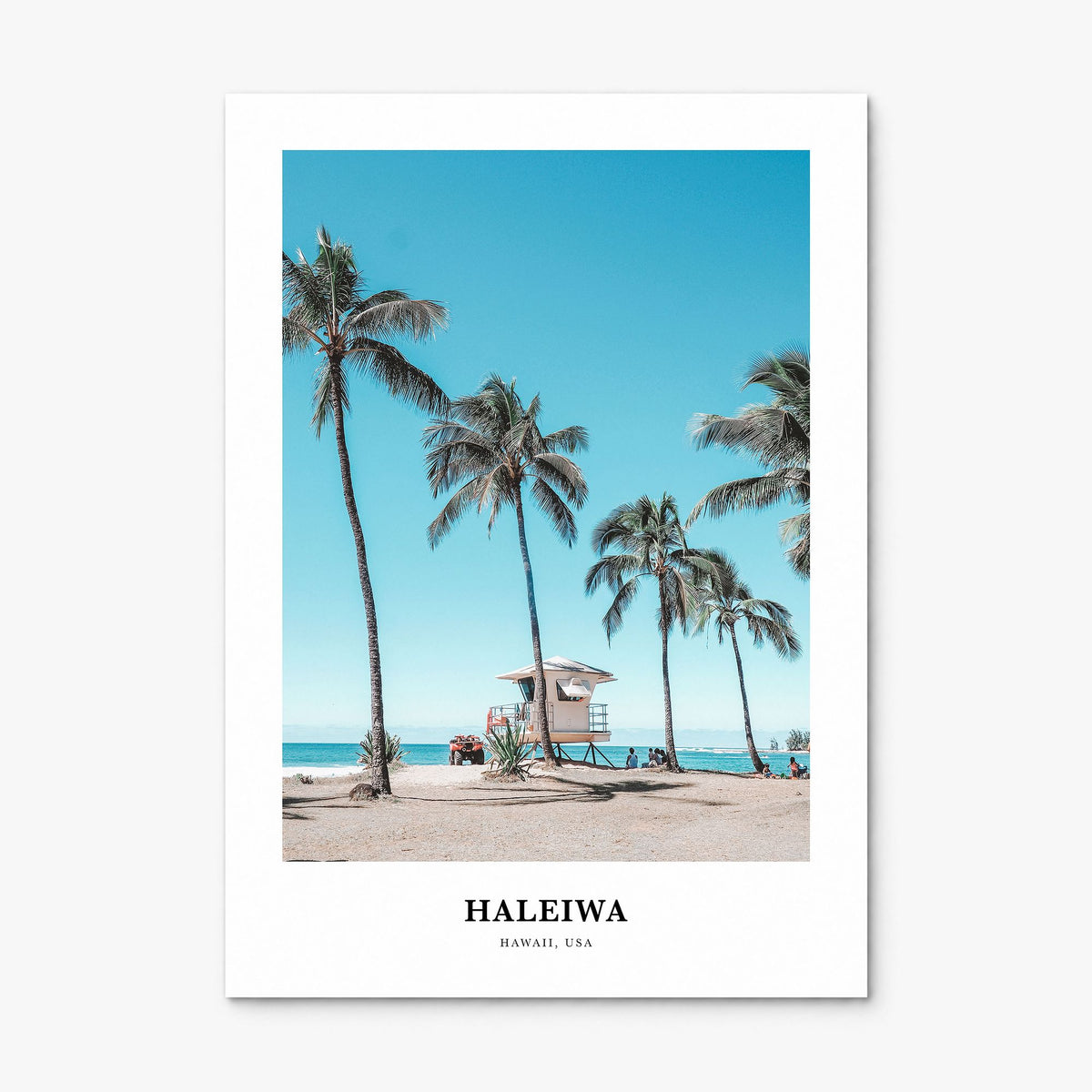 Haleiwa Classic Poster, print only (unframed)