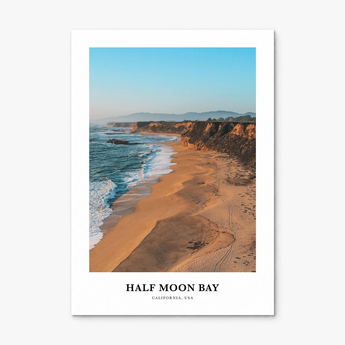 Half Moon Bay Classic No 2 Poster, print only (unframed)