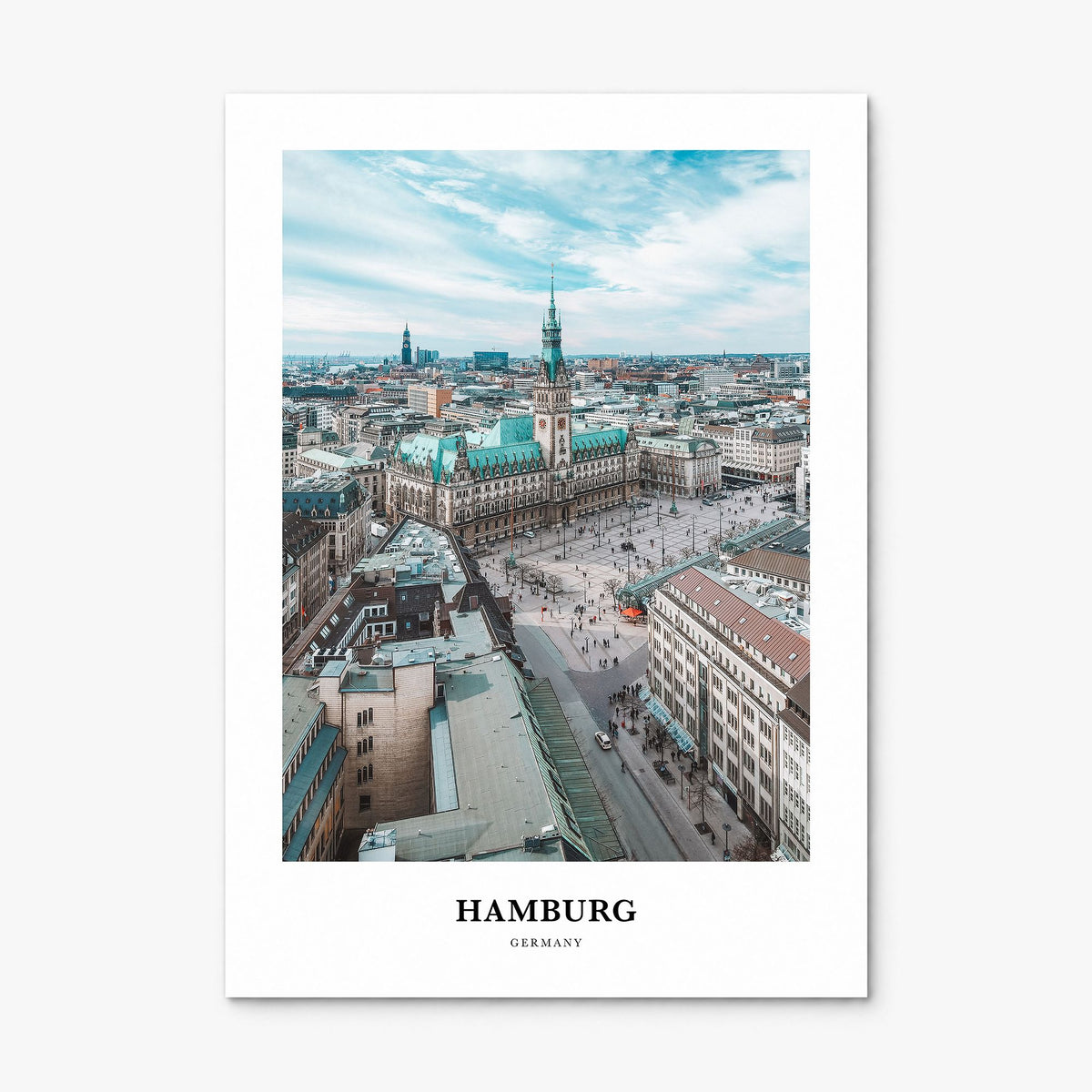 Hamburg Classic Poster, print only (unframed)