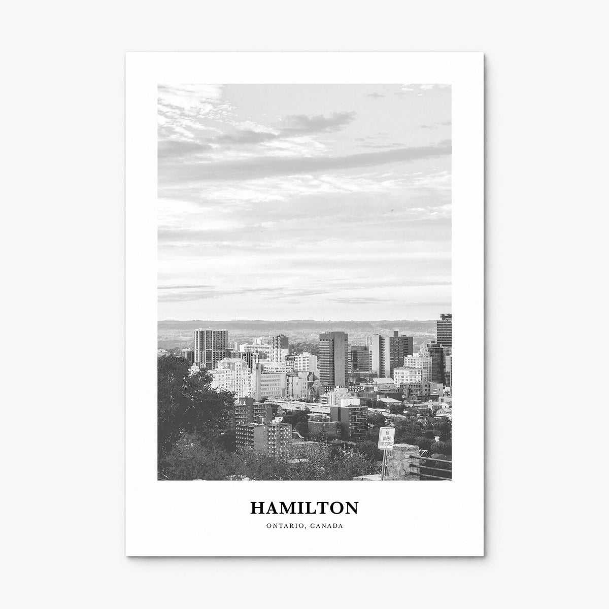 Hamilton, Canada Classic No 2 Poster, print only (unframed)