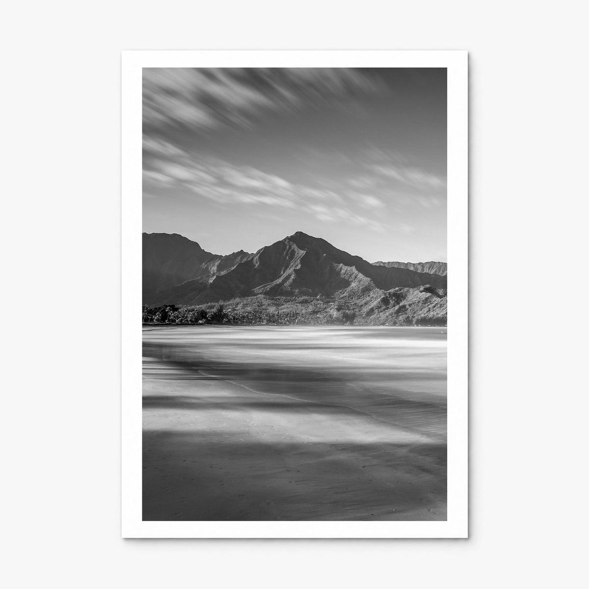 Hanalei Photo Poster, print only (unframed), white border