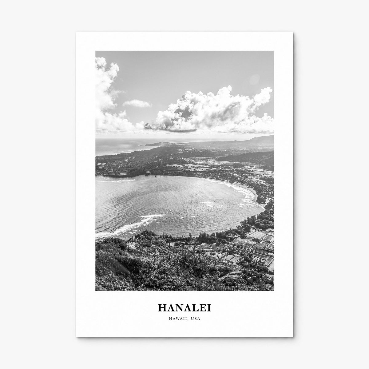 Hanalei Classic Poster, print only (unframed)