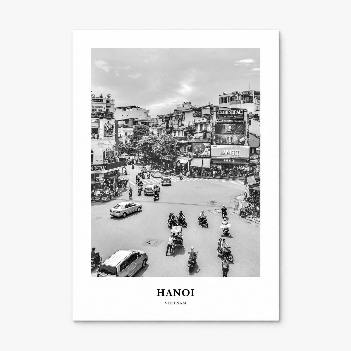 Hanoi Classic No 1 Poster, print only (unframed)