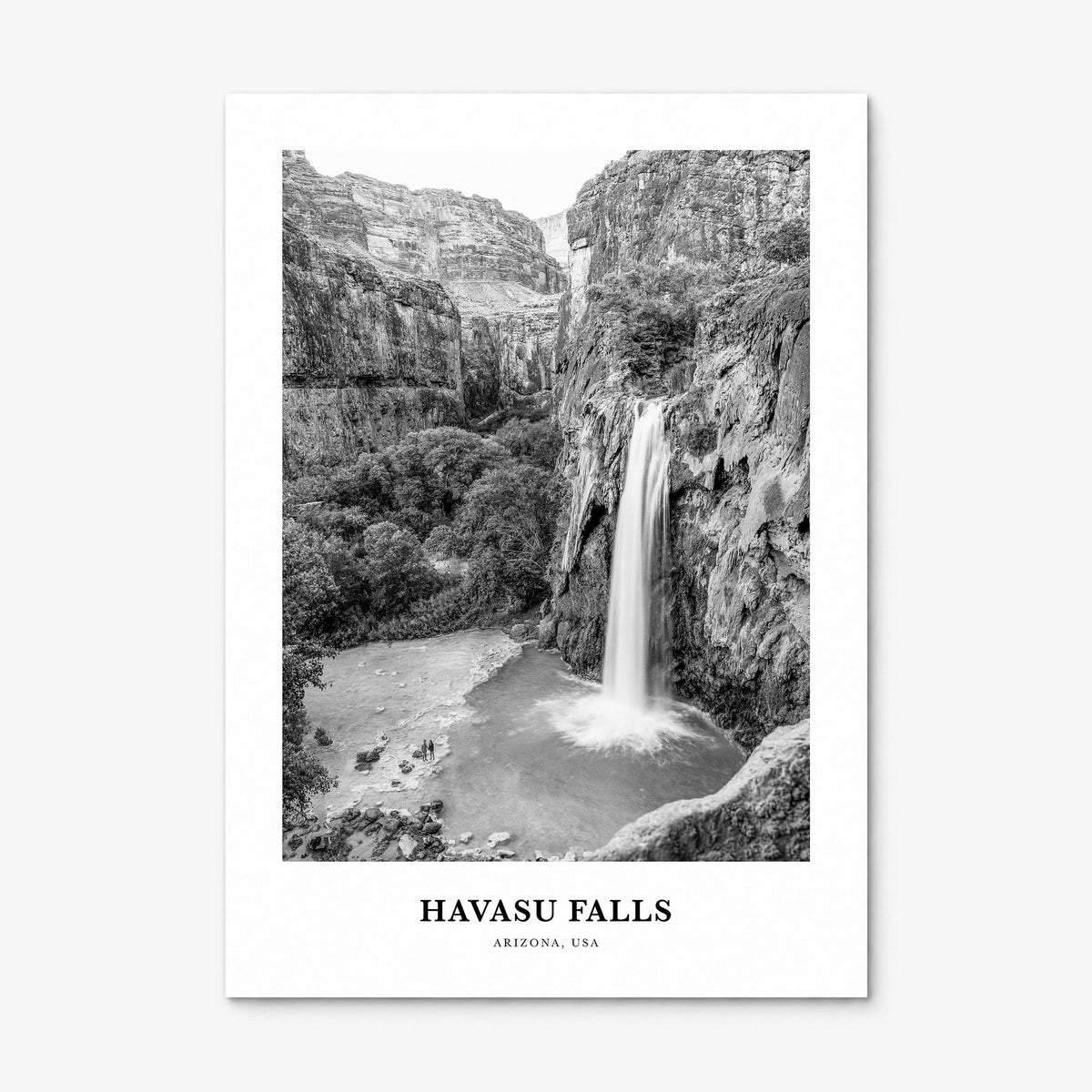 Havasu Falls Classic Poster, print only (unframed)