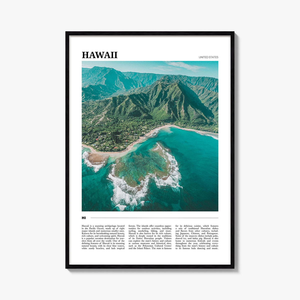 Hawaii Travel No 2 Poster