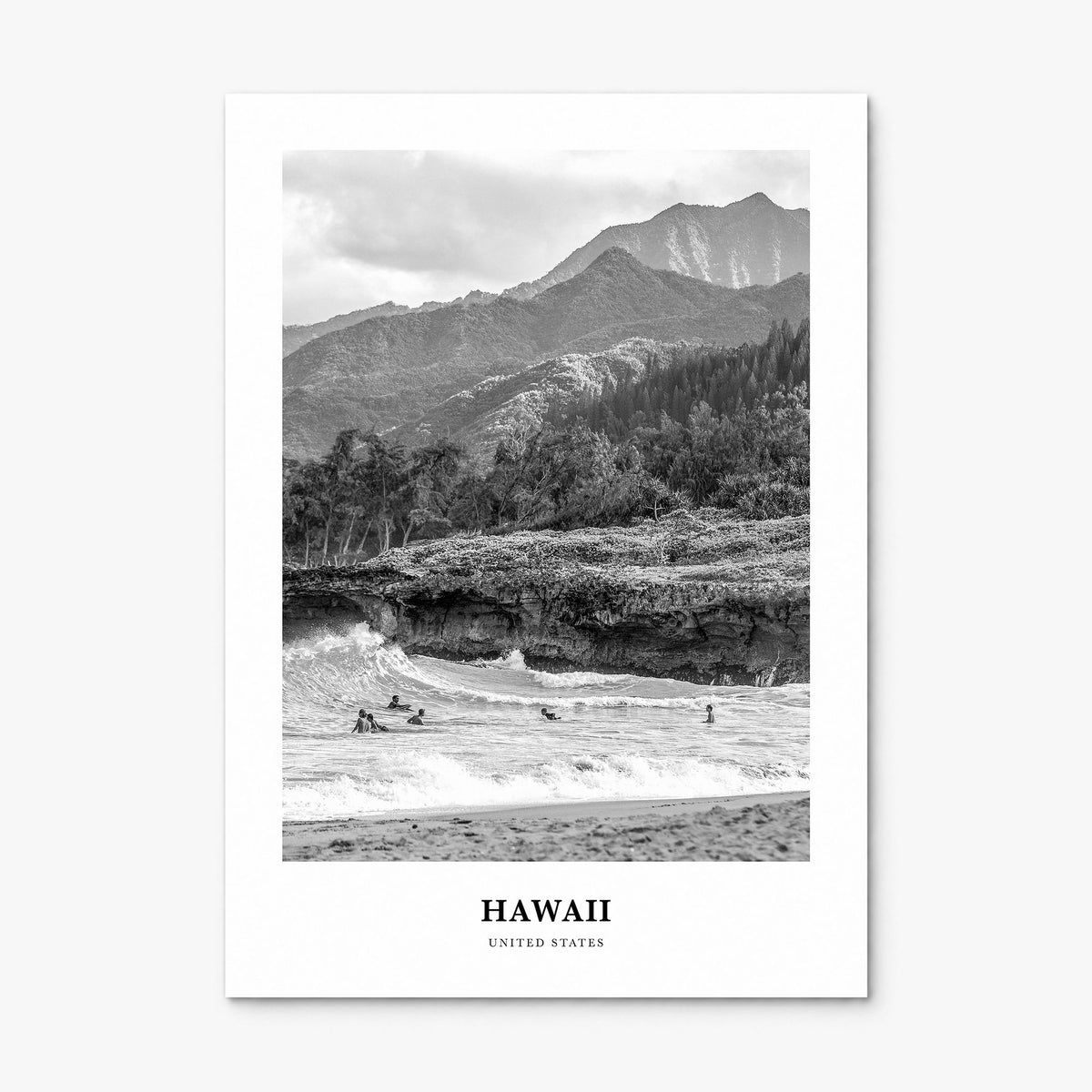 Hawaii Classic No 3 Poster, print only (unframed)