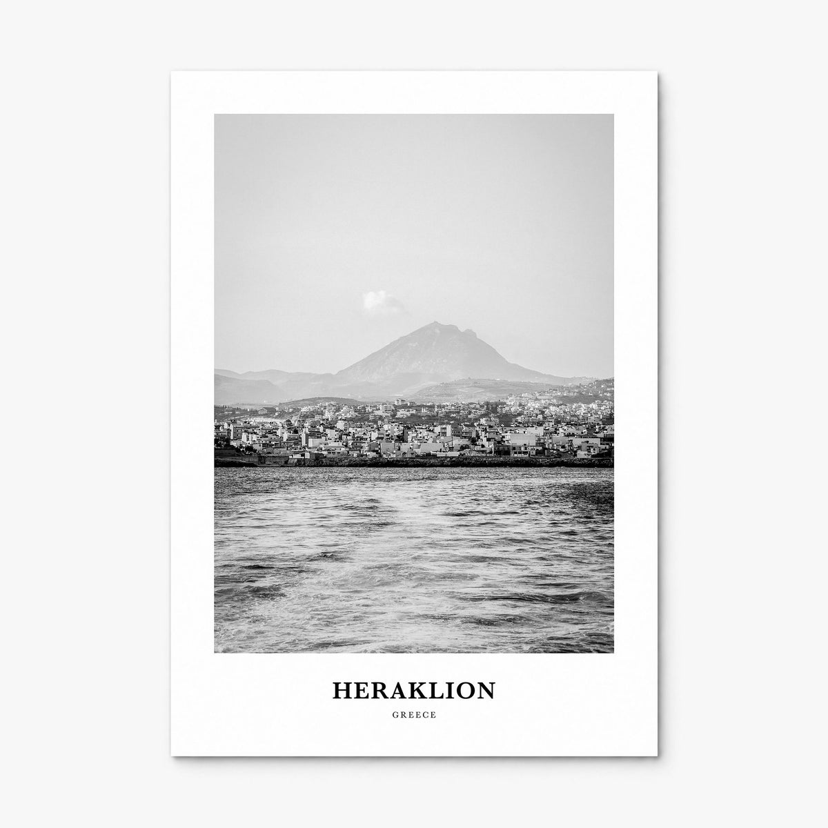Heraklion Classic Poster, print only (unframed)