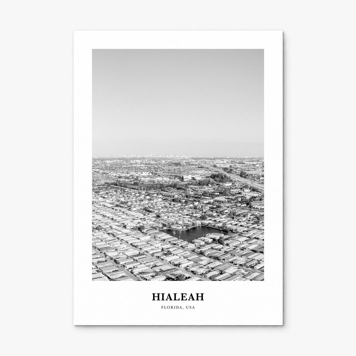 Hialeah Classic Poster, print only (unframed)