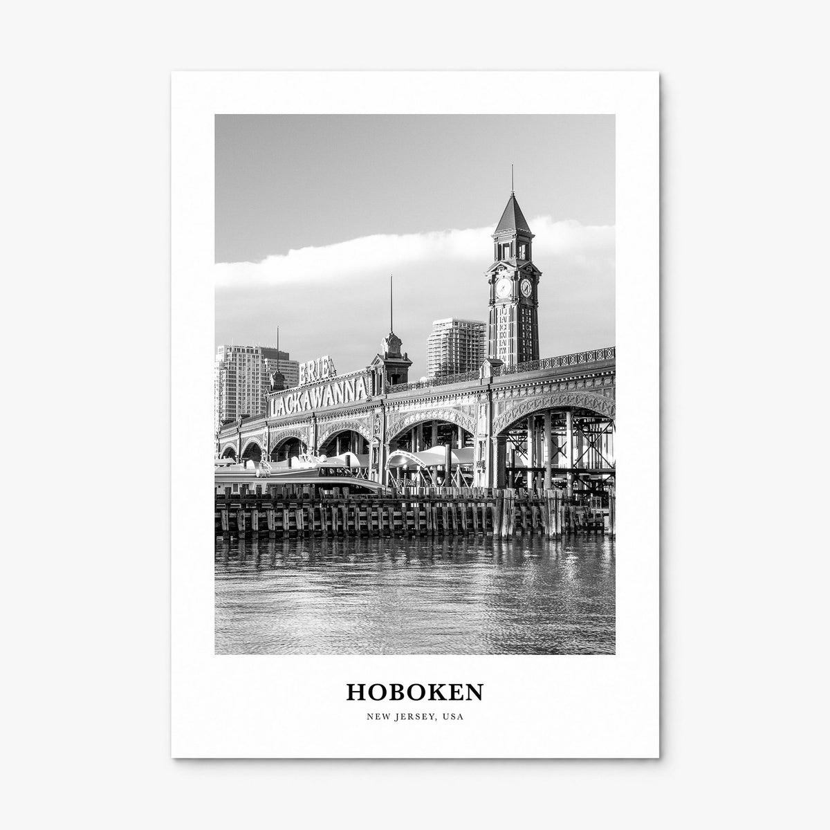 Hoboken Classic No 2 Poster, print only (unframed)