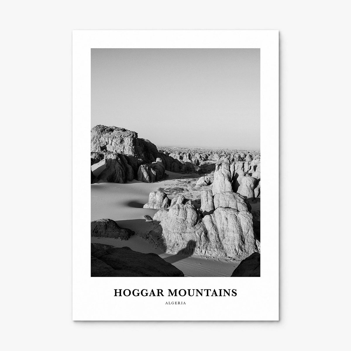 Hoggar Mountains Classic Poster, print only (unframed)