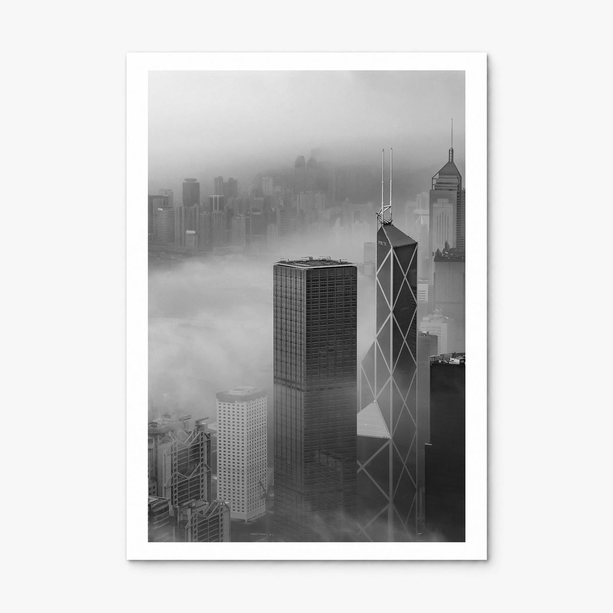 Hong Kong Photo No 2 Poster, print only (unframed), white border