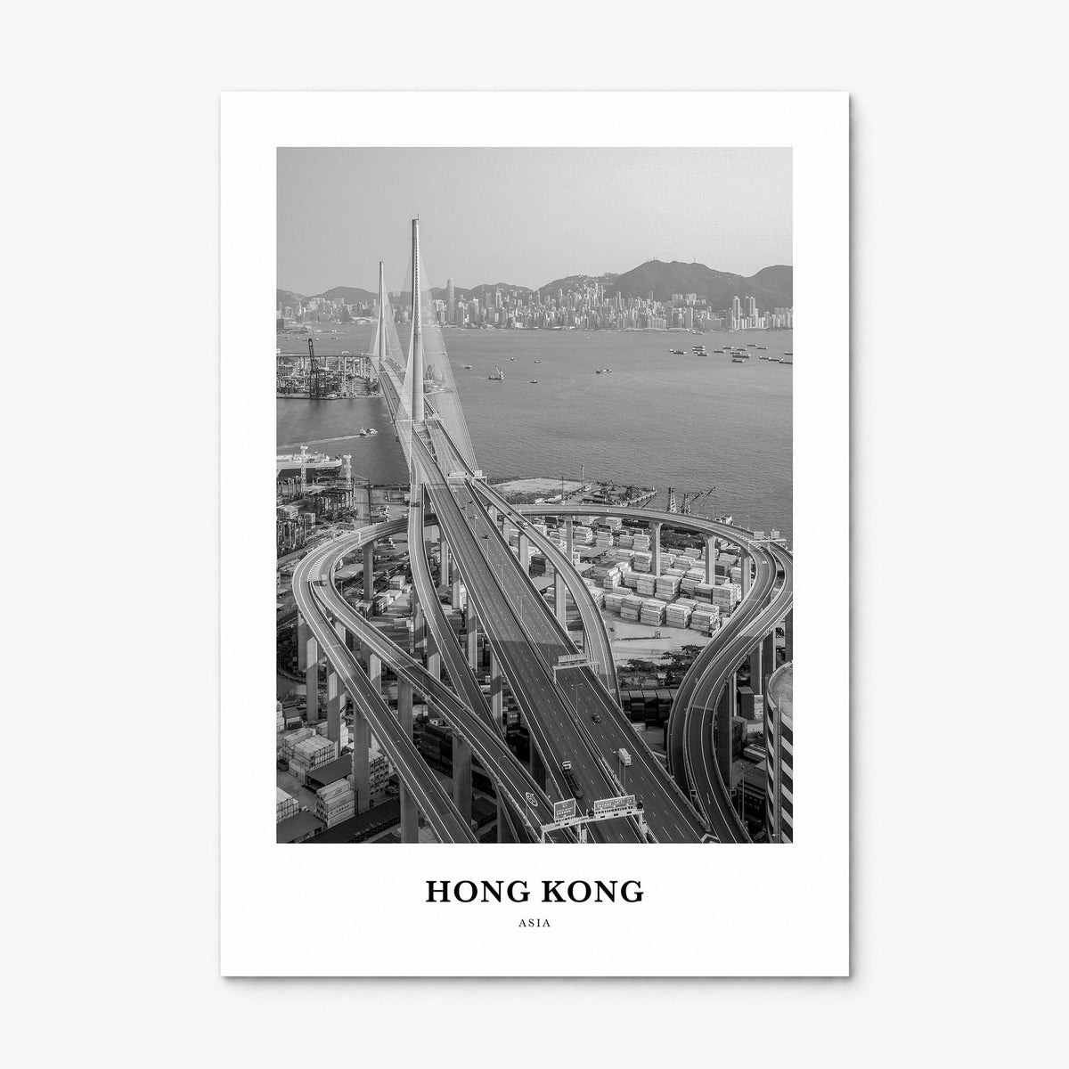 Hong Kong Classic No 1 Poster, print only (unframed)
