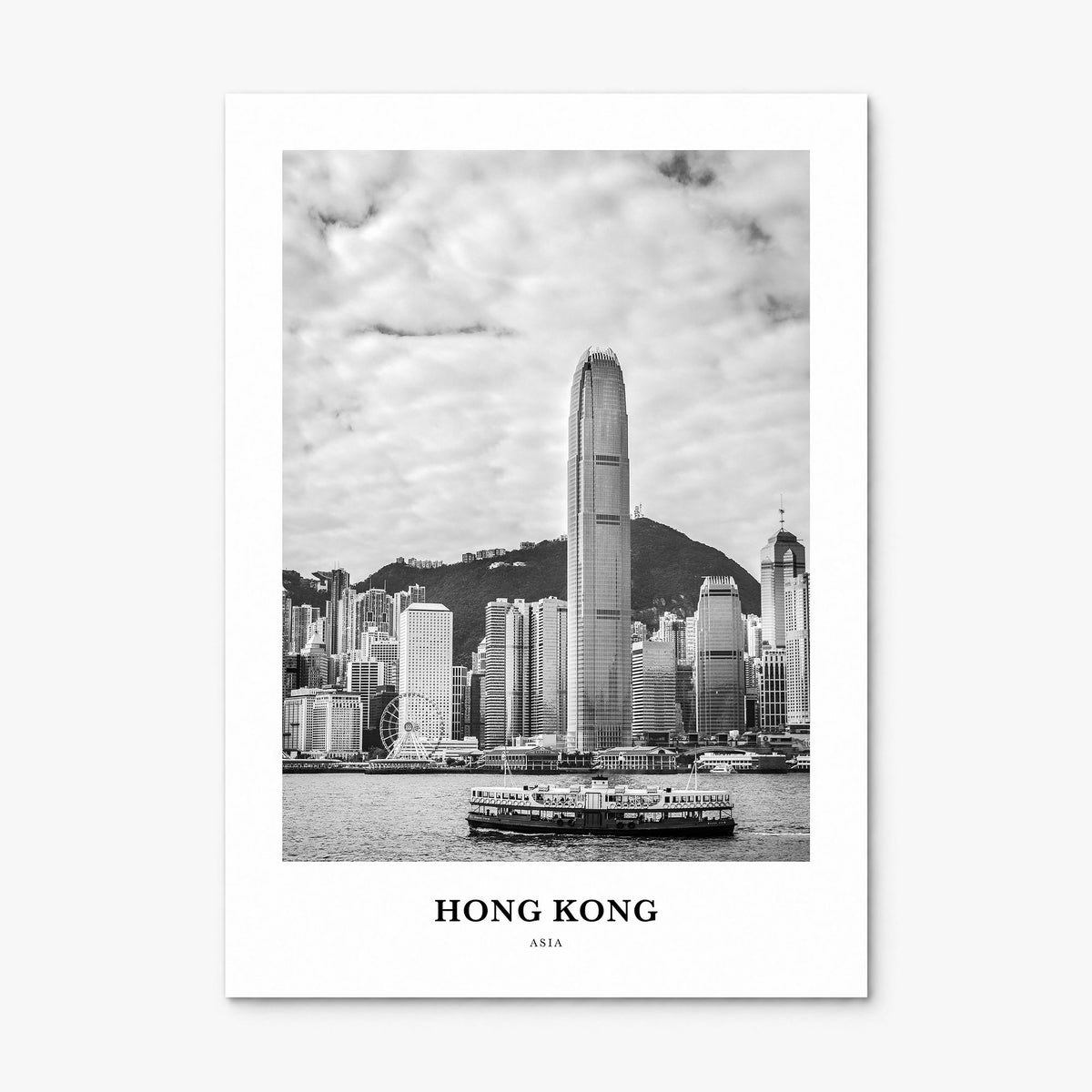 Hong Kong Classic No 3 Poster, print only (unframed)