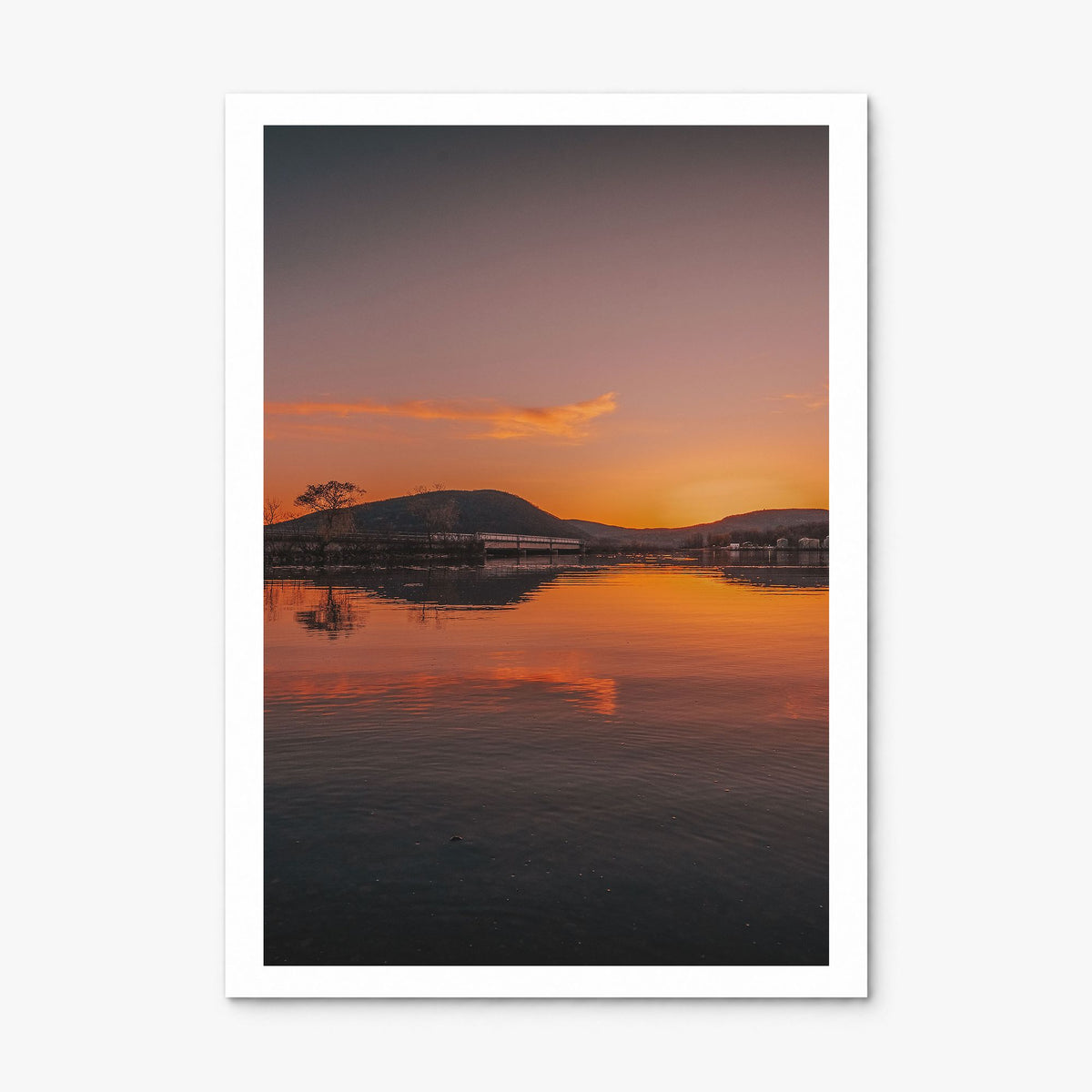 Hudson Valley Photo No 3 Poster, print only (unframed), white border