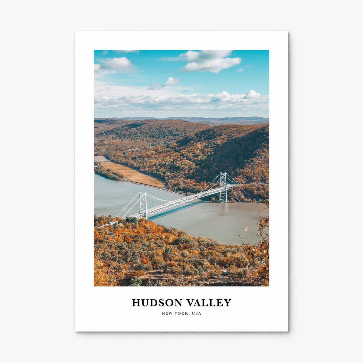Hudson Valley Classic Poster, print only (unframed)