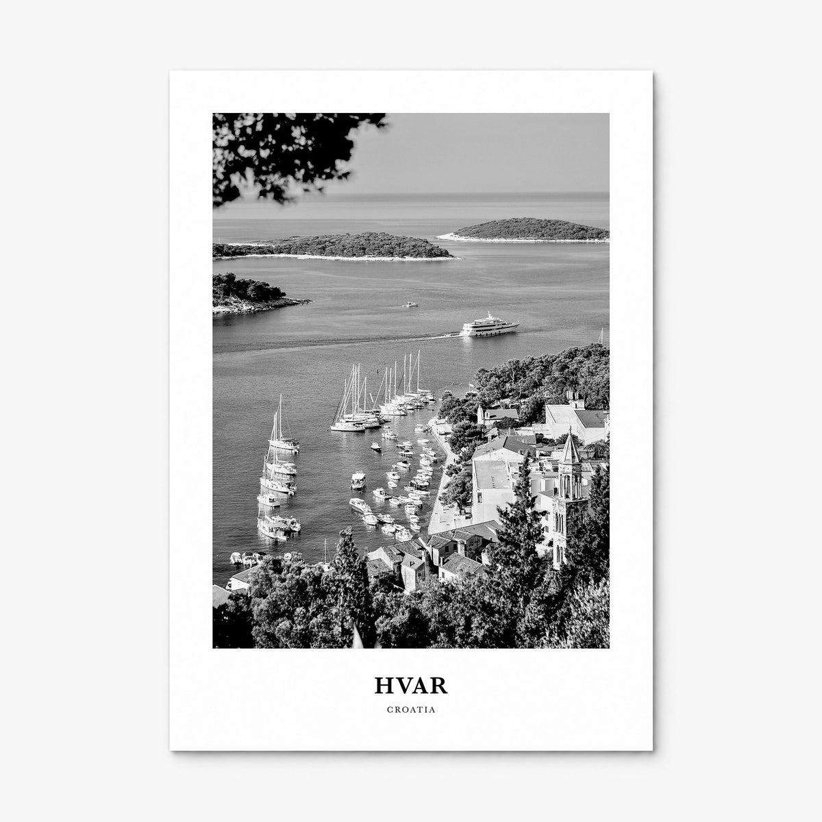 Hvar Classic Poster, print only (unframed)