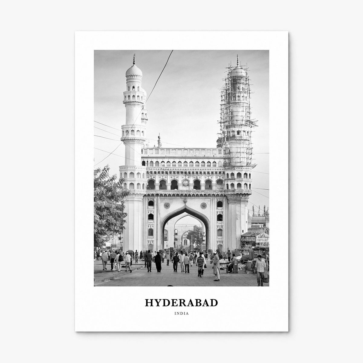 Hyderabad Classic Poster, print only (unframed)