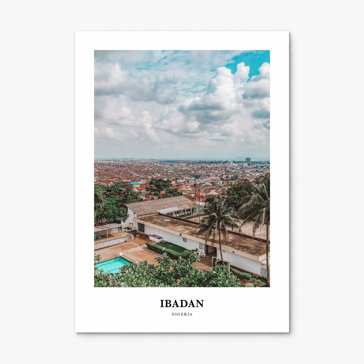 Ibadan Classic Poster, print only (unframed)