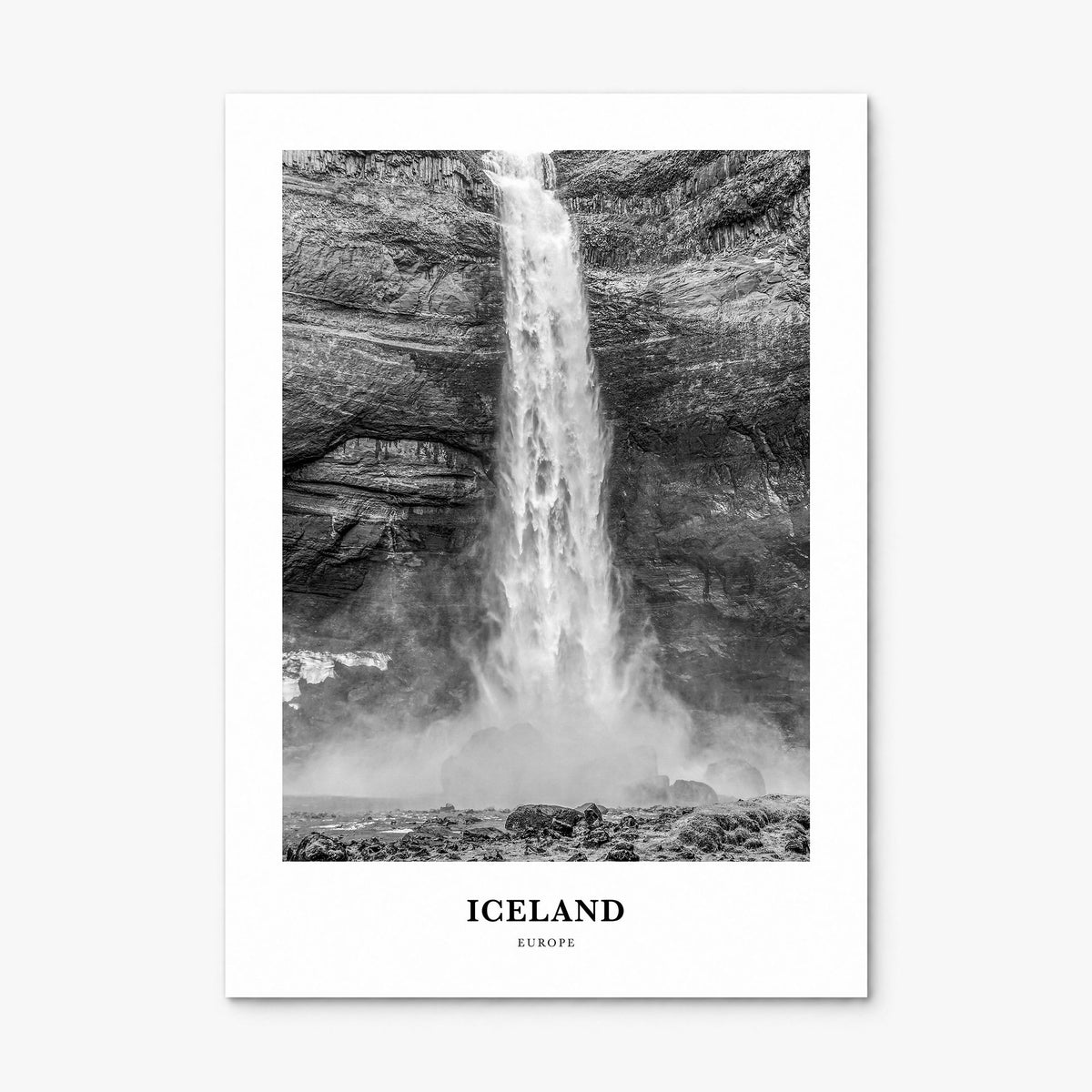 Iceland Classic No 2 Poster, print only (unframed)