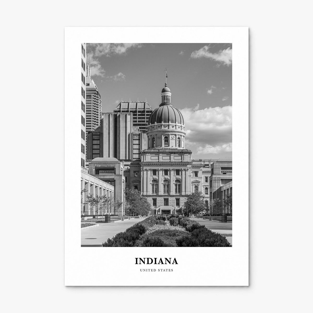 Indiana Classic Poster, print only (unframed)