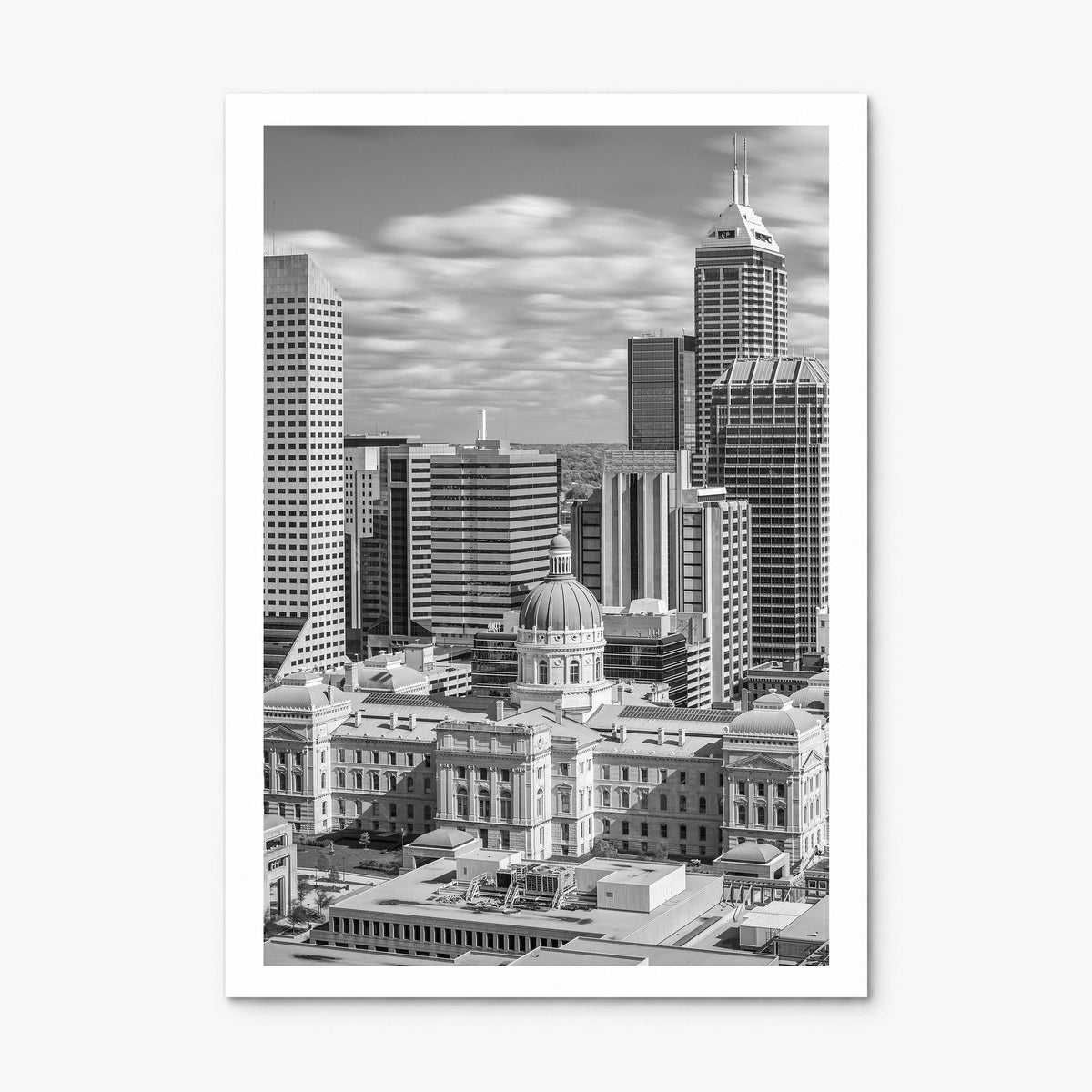 Indianapolis Photo No 1 Poster, print only (unframed), white border