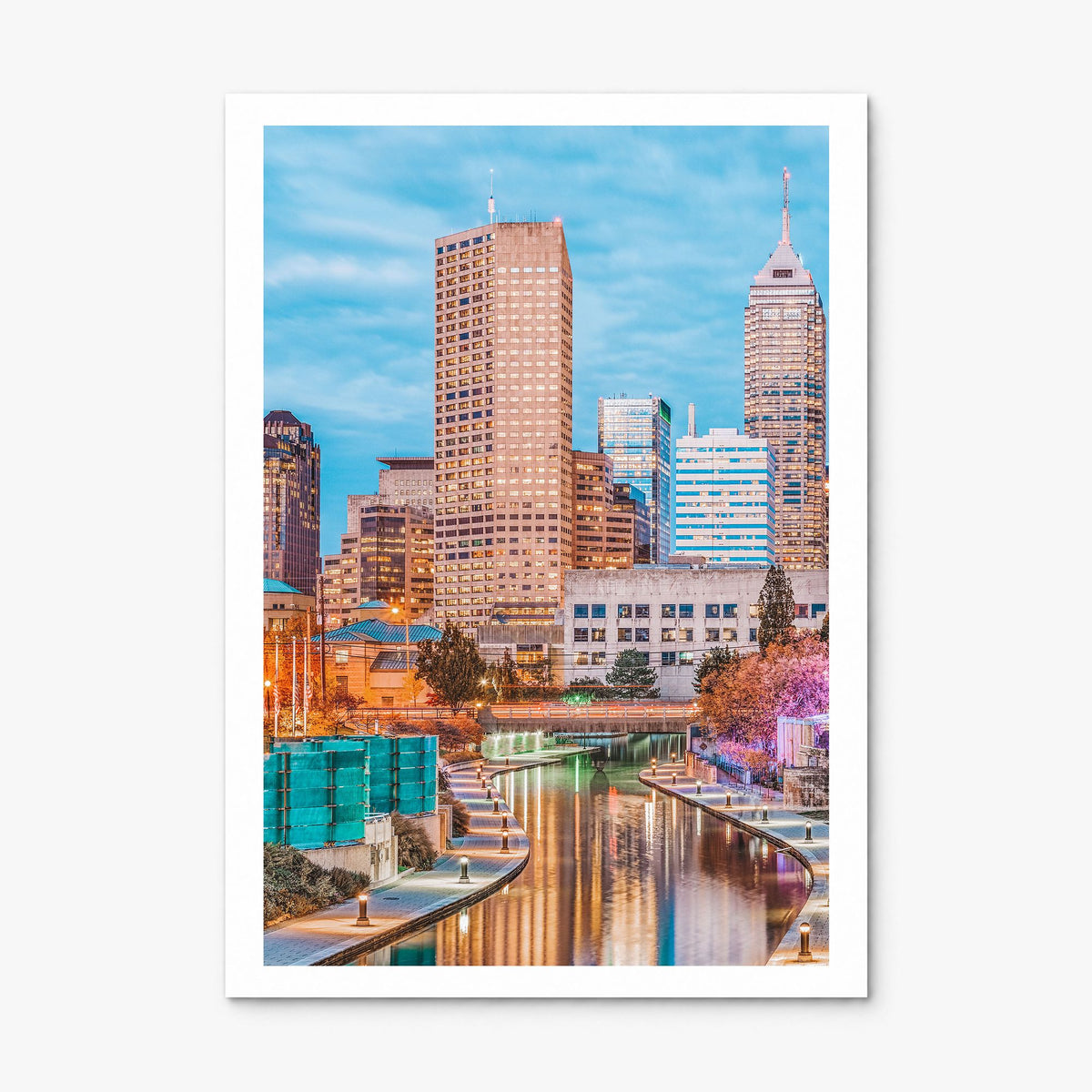 Indianapolis Photo No 1 Poster, print only (unframed), white border