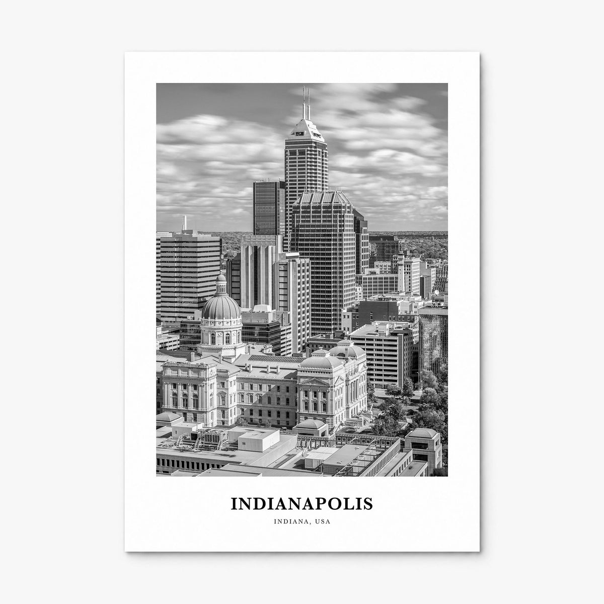 Indianapolis Classic No 1 Poster, print only (unframed)
