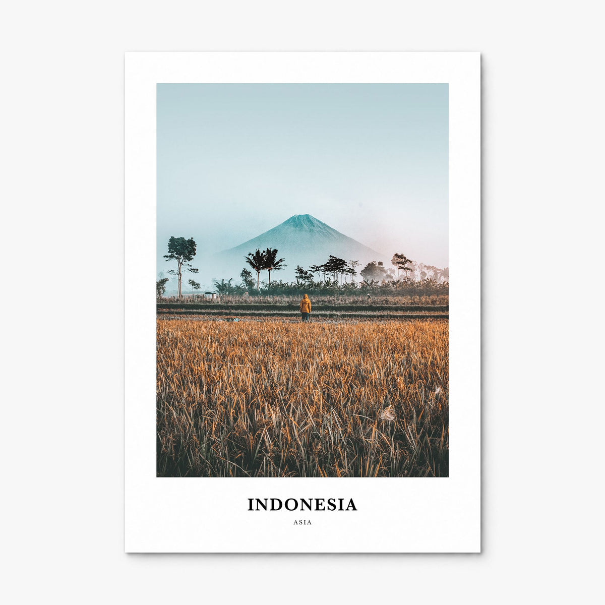 Indonesia Classic Poster, print only (unframed)