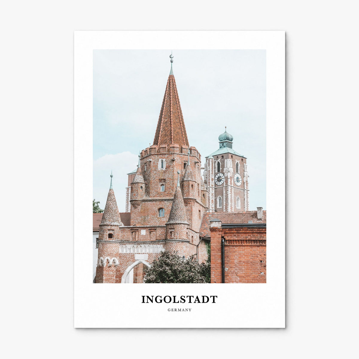 Ingolstadt Classic Poster, print only (unframed)