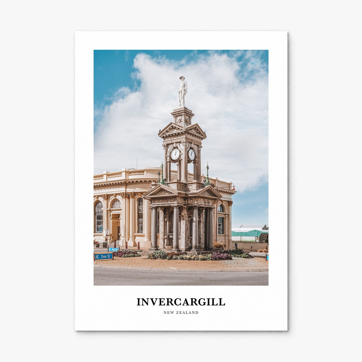 Invercargill Classic Poster, print only (unframed)