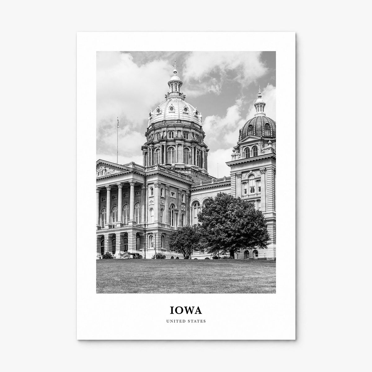 Iowa Classic Poster, print only (unframed)