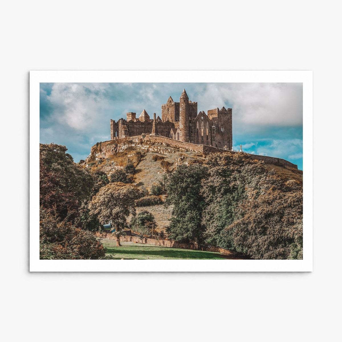 Ireland Photo Poster, print only (unframed), white border