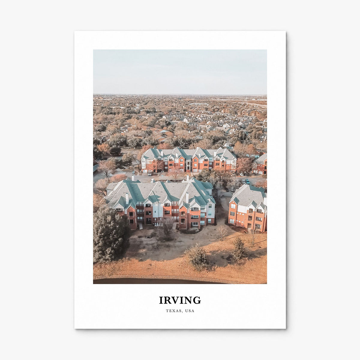 Irving Classic Poster, print only (unframed)