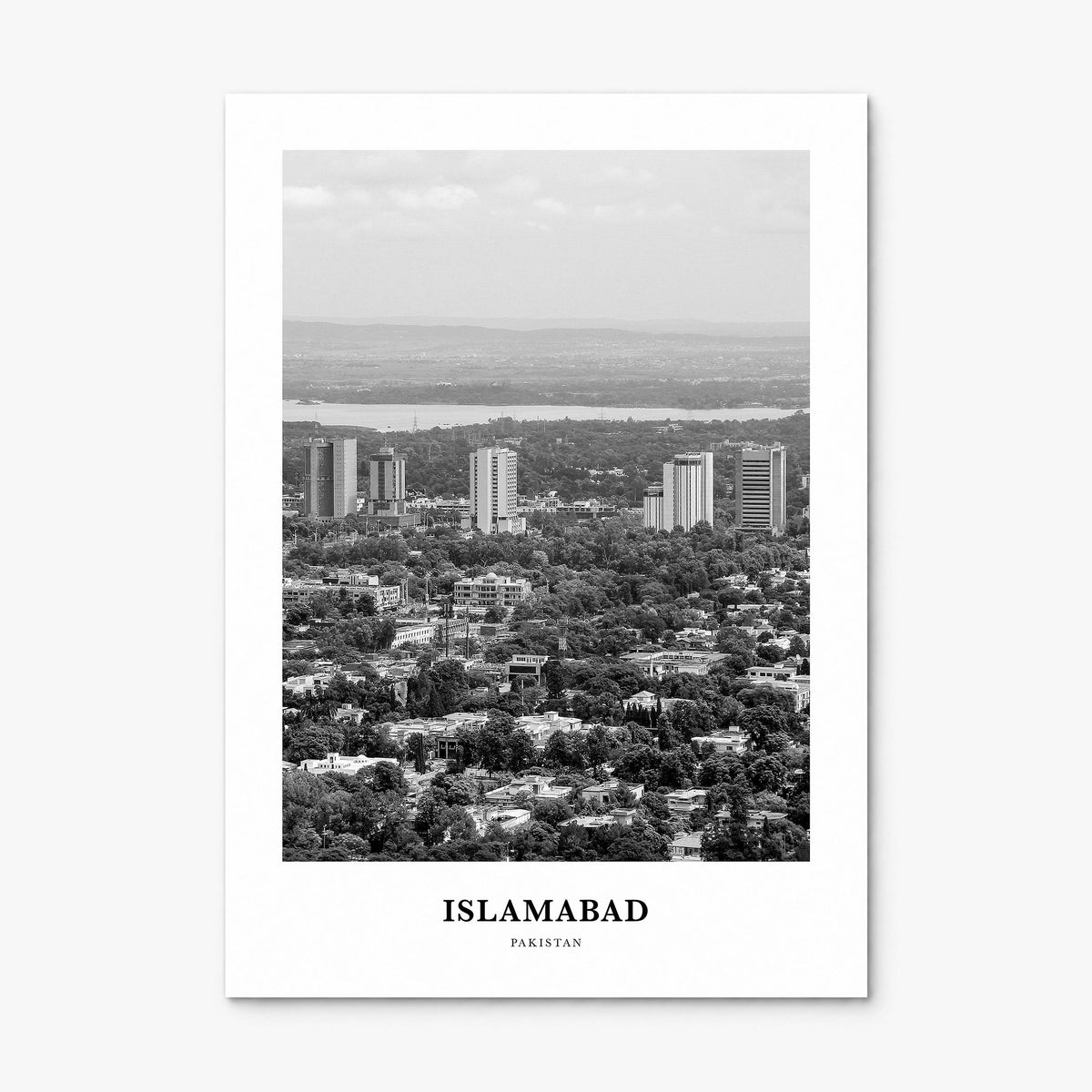 Islamabad Classic Poster, print only (unframed)