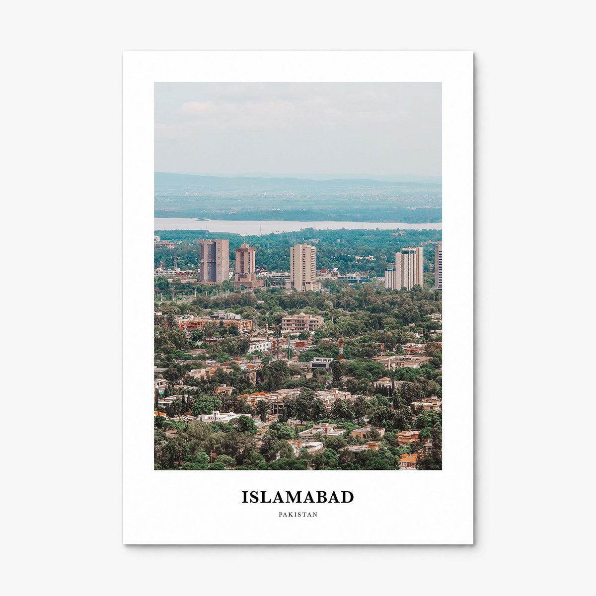 Islamabad Classic Poster, print only (unframed)