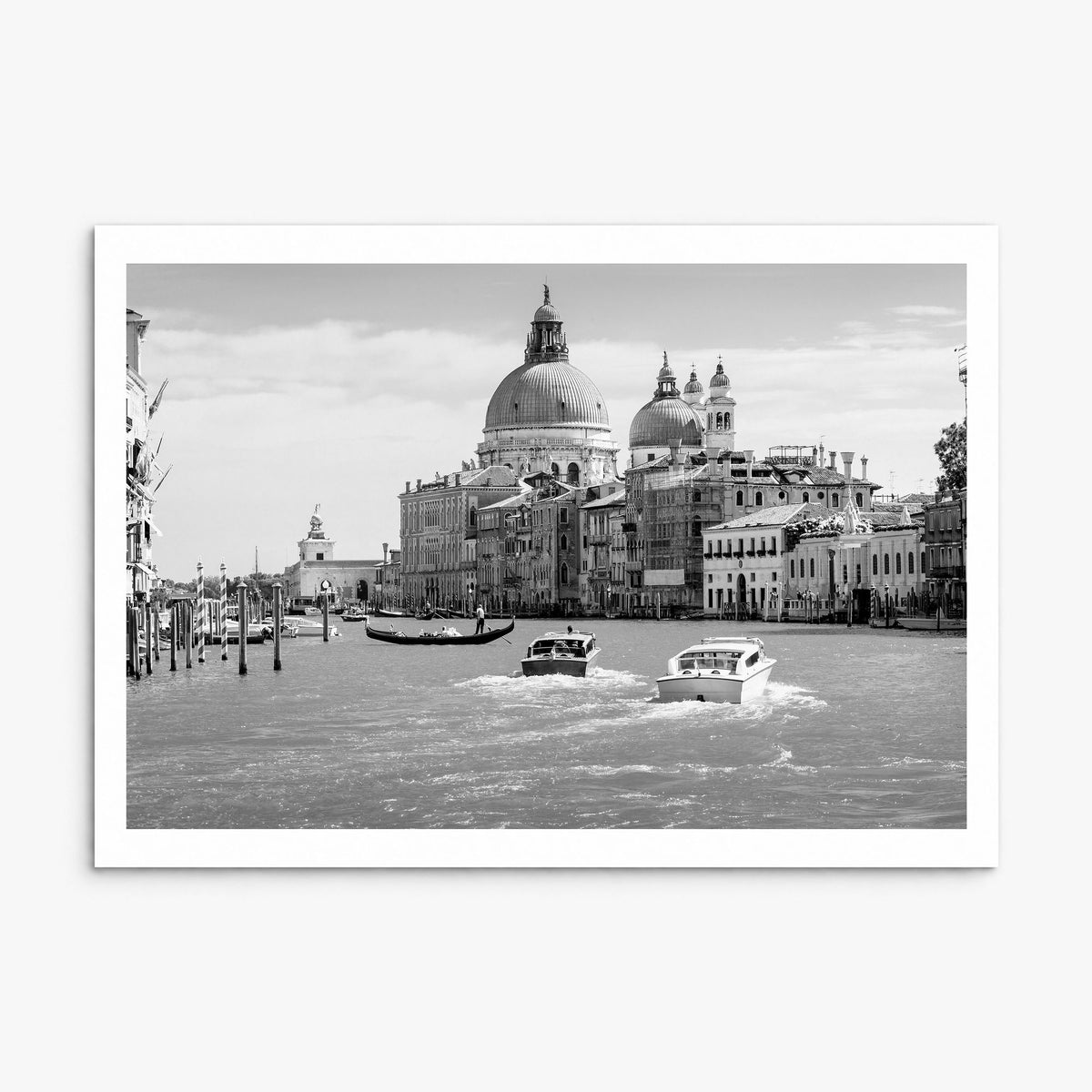 Italy Photo Poster, print only (unframed), white border