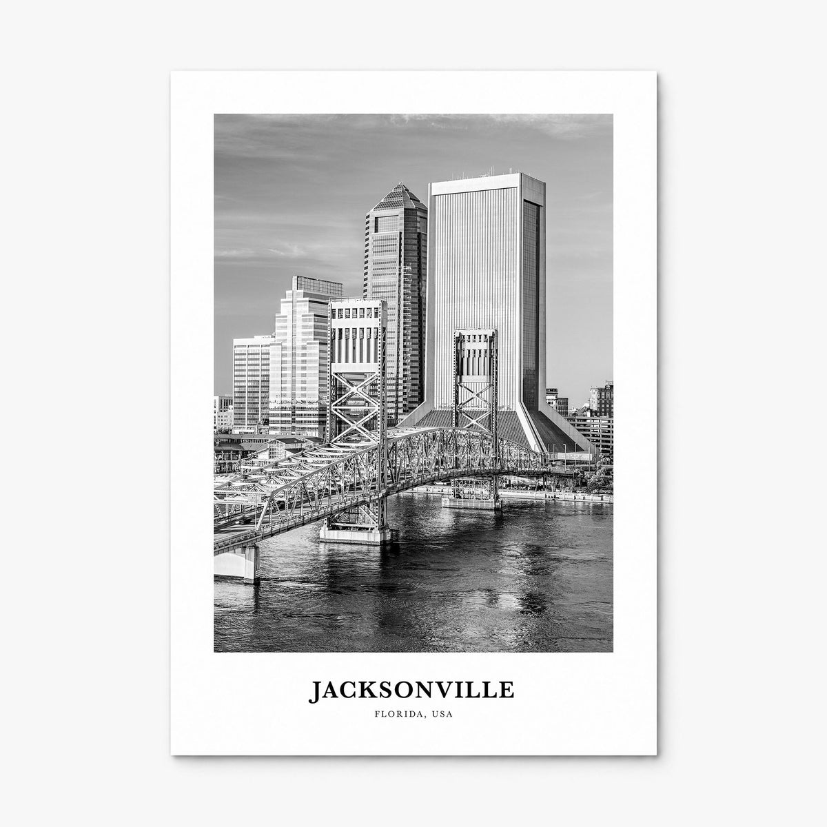 Jacksonville Classic No 1 Poster, print only (unframed)