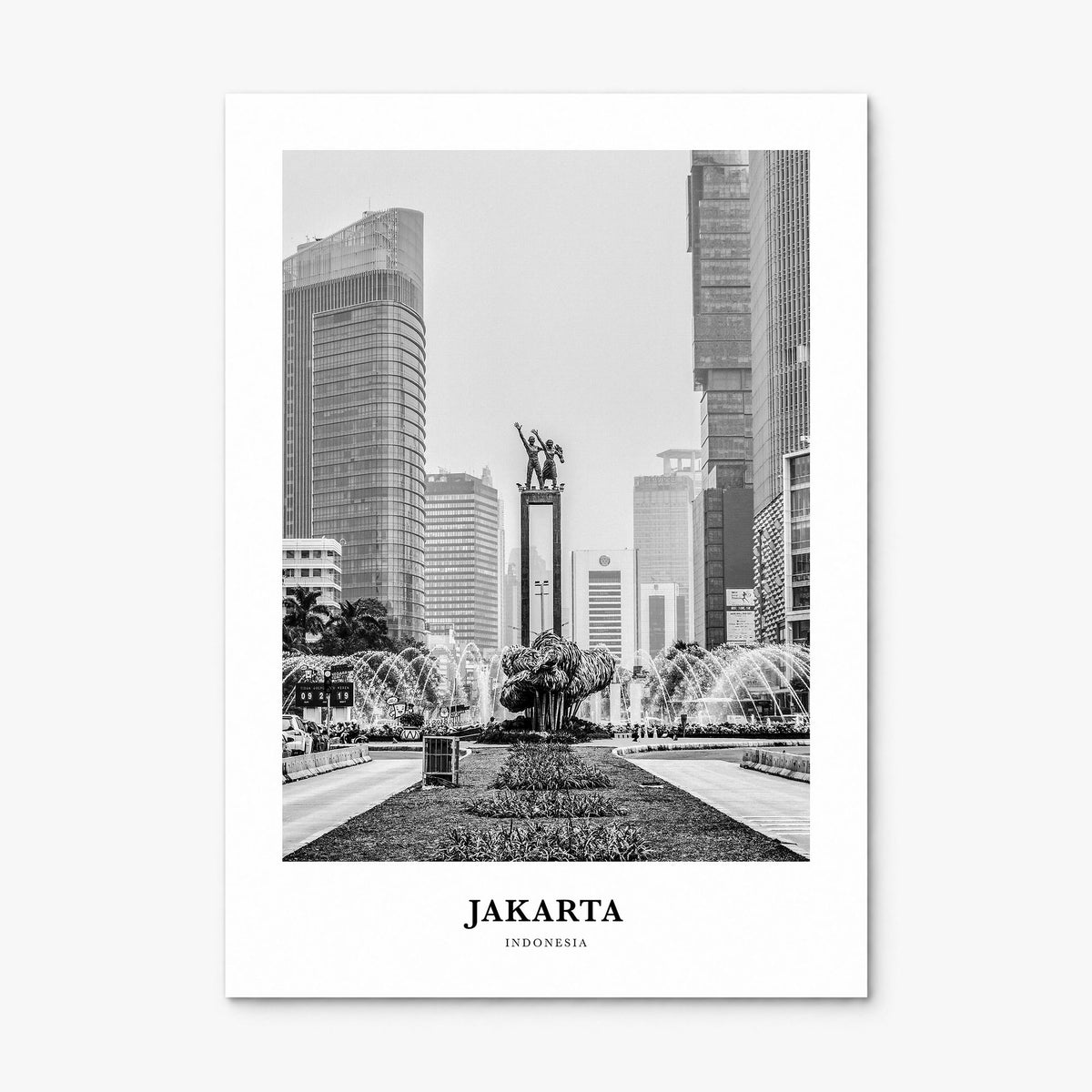 Jakarta Classic No 2 Poster, print only (unframed)