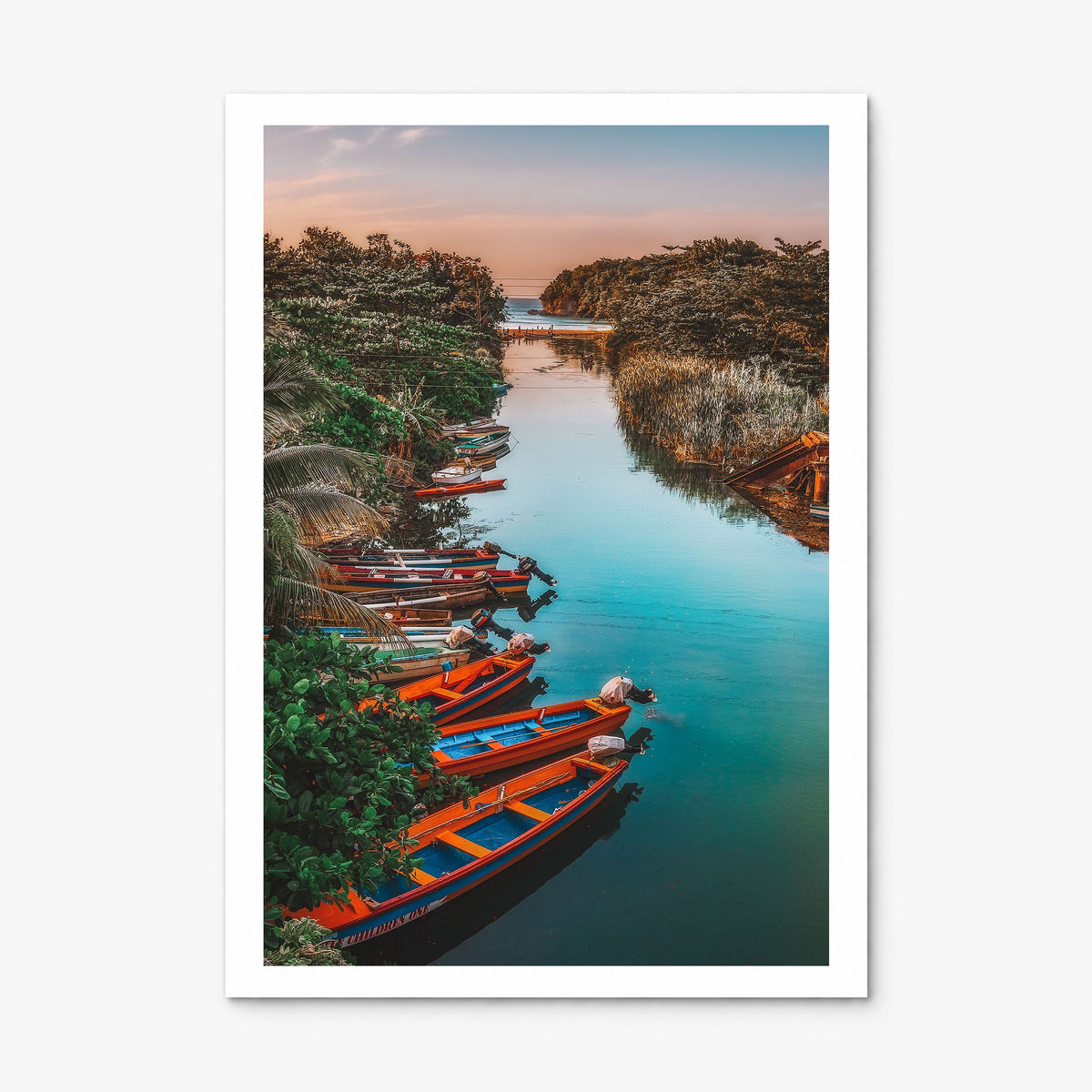 Jamaica Photo No 1 Poster, print only (unframed), white border