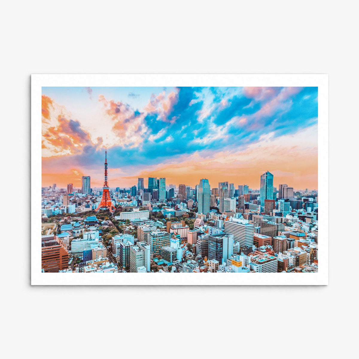 Japan Photo Poster, print only (unframed), white border
