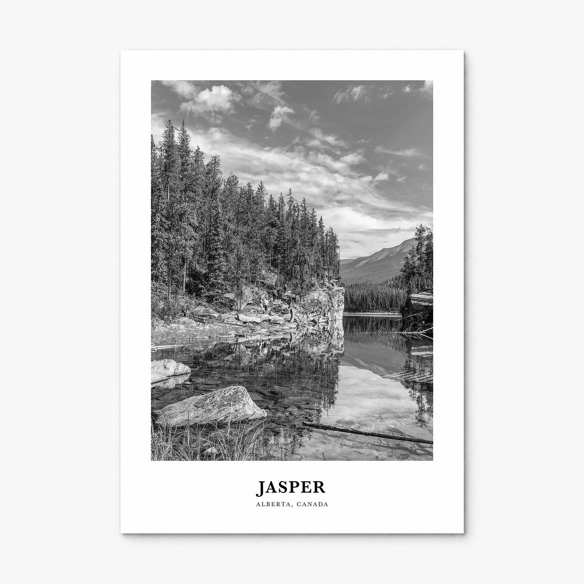 Jasper National Park Classic Poster, print only (unframed)