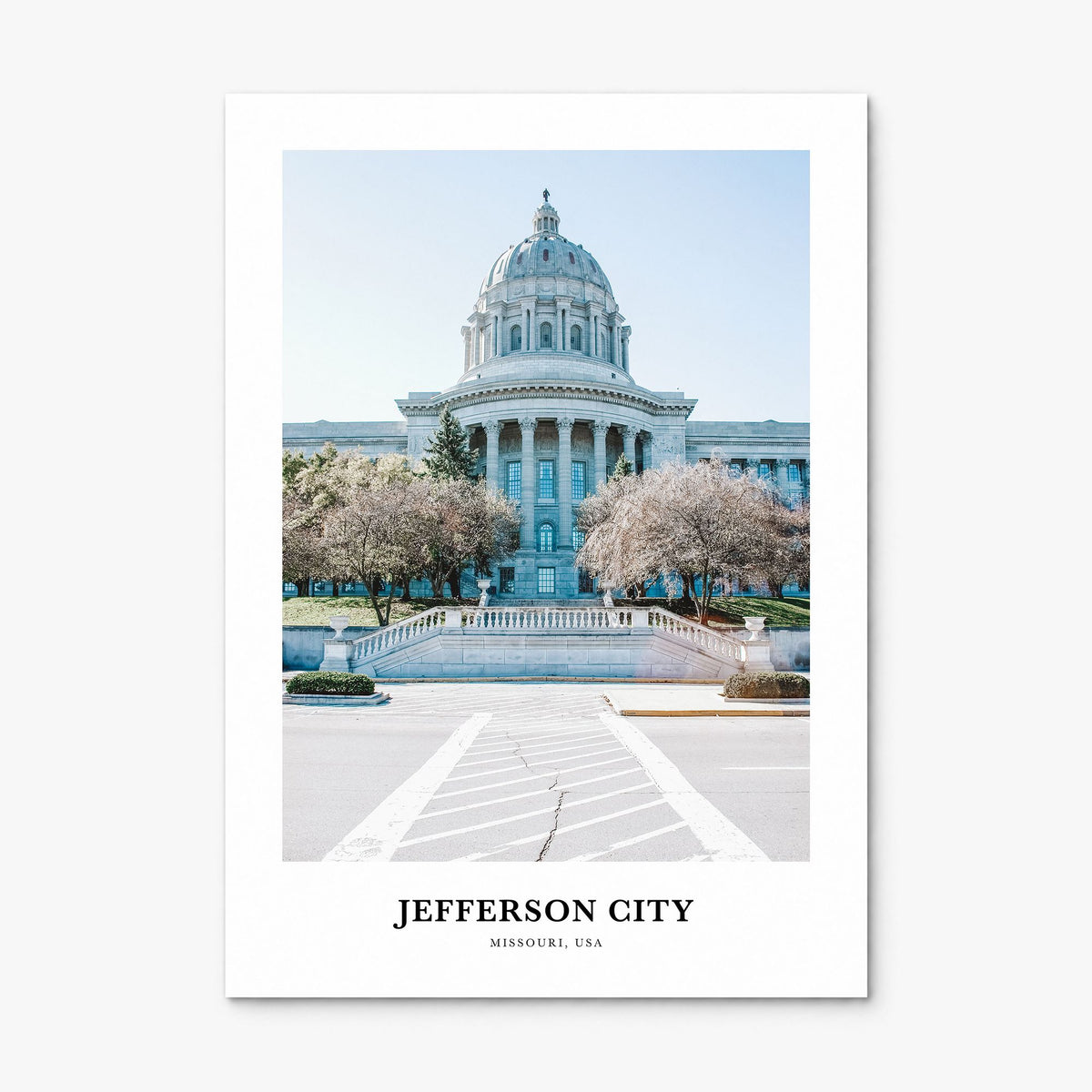 Jefferson City Classic No 2 Poster, print only (unframed)