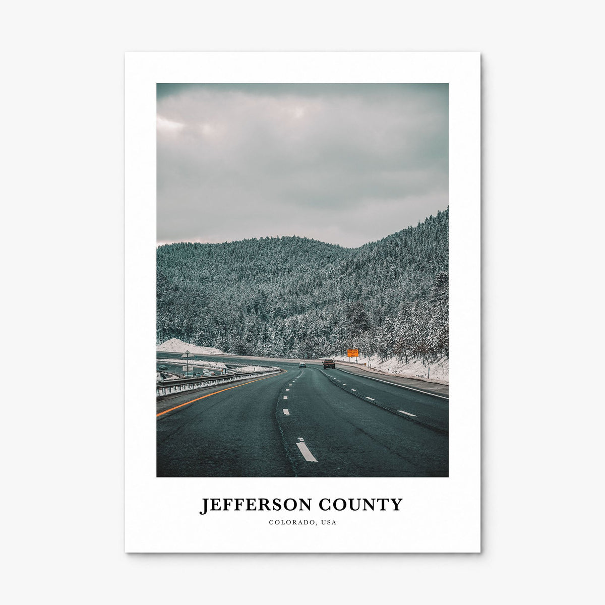 Jefferson County Classic Poster, print only (unframed)