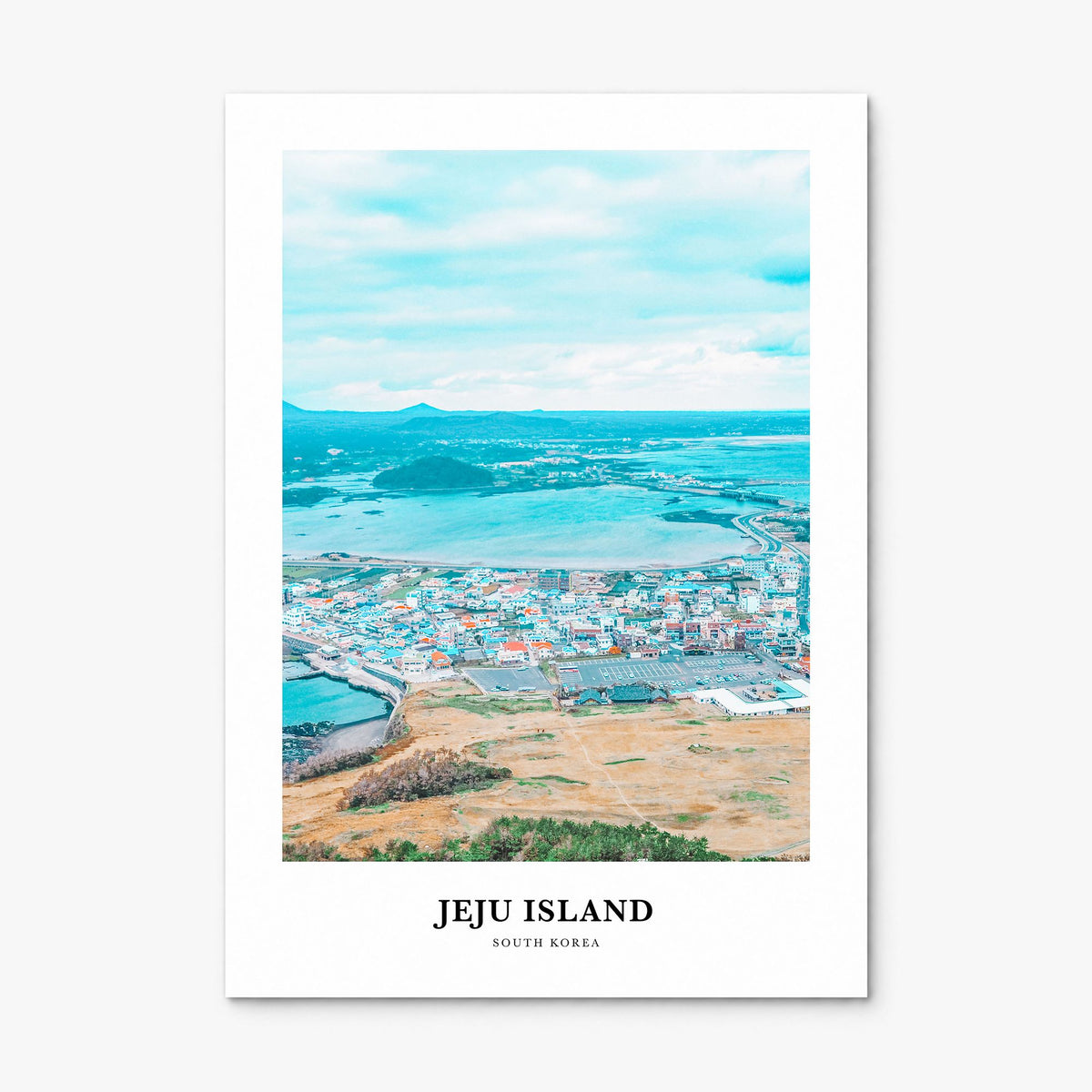 Jeju Island Classic Poster, print only (unframed)