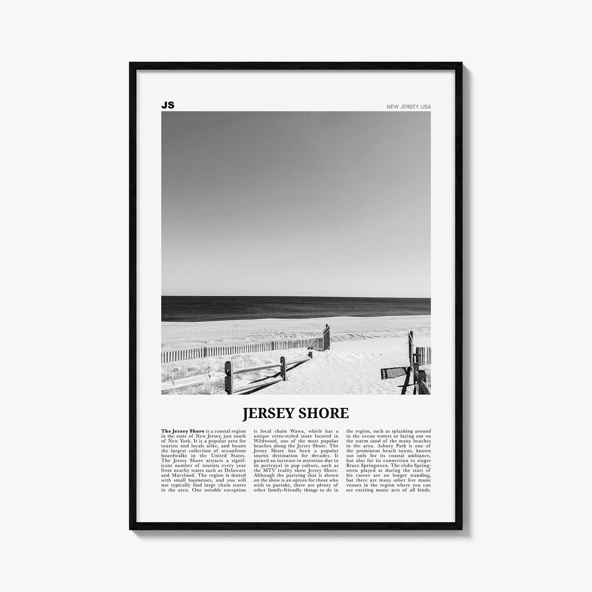 Jersey Shore Newspaper No 1 Poster